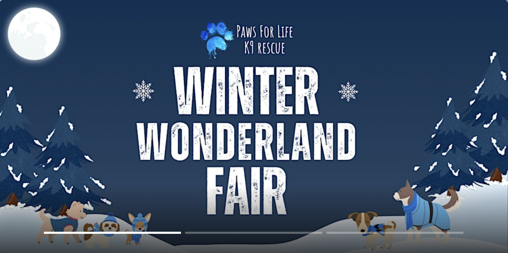 Paws For Life K9 Winter Wonderland Fair